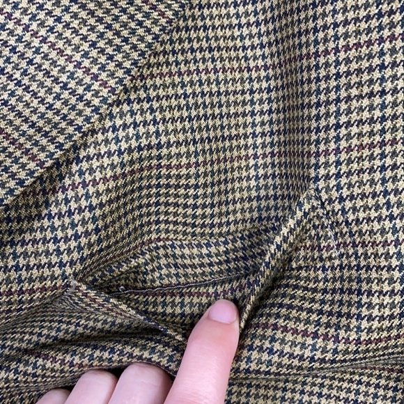 Oscar De La Renta 100% Wool Blazer Sportscoat 44L - Picture 7 of 13